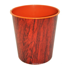 Plastic Wood Pattern Open Top for Home/Office/Kitchen (B06-930)